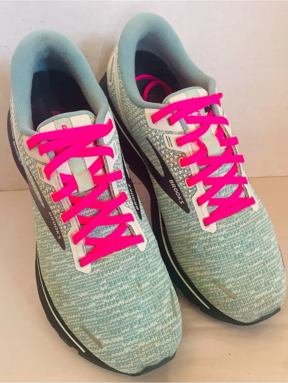 BROOKS Shoes GHOST 14 Womens Size 10Teal Running Sneaker Athletic Shoes